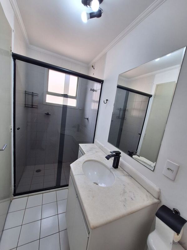 Banheiro do apartamento no Portal das Amoreiras